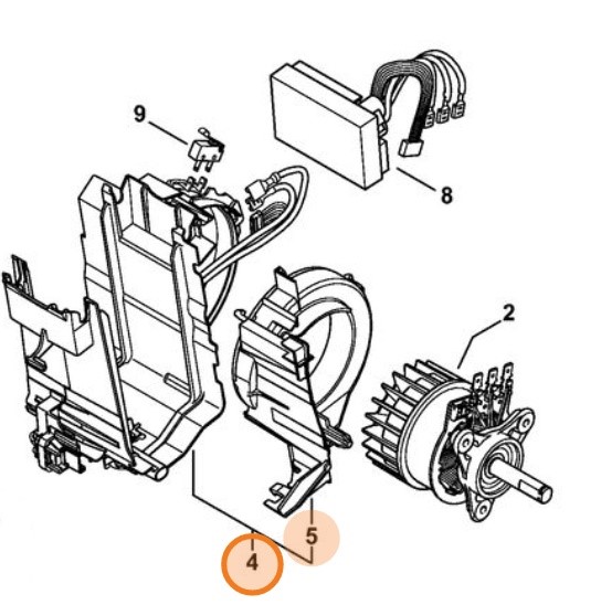 Płytka zestykowa, Stihl 12504000601