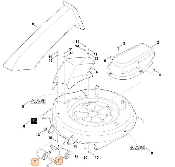 Krążek, Stihl 61707633605