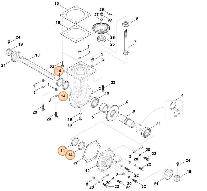 Pierścień uszczelniający, Stihl 62516475605