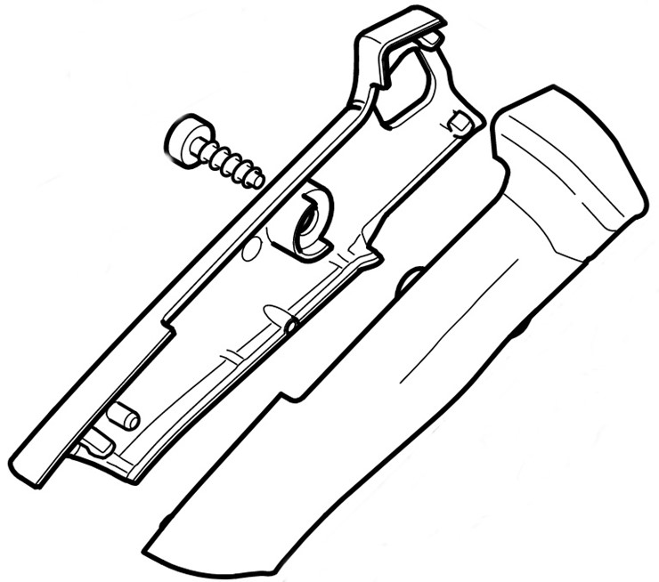 Okładzina uchwytu, Stihl MA037900600