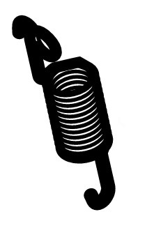 Sprężyna naciągowa, Stihl WA417035105