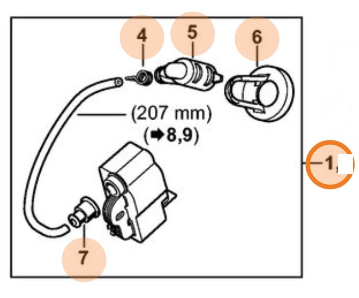 Jednostka sterująca, Stihl 11404004703