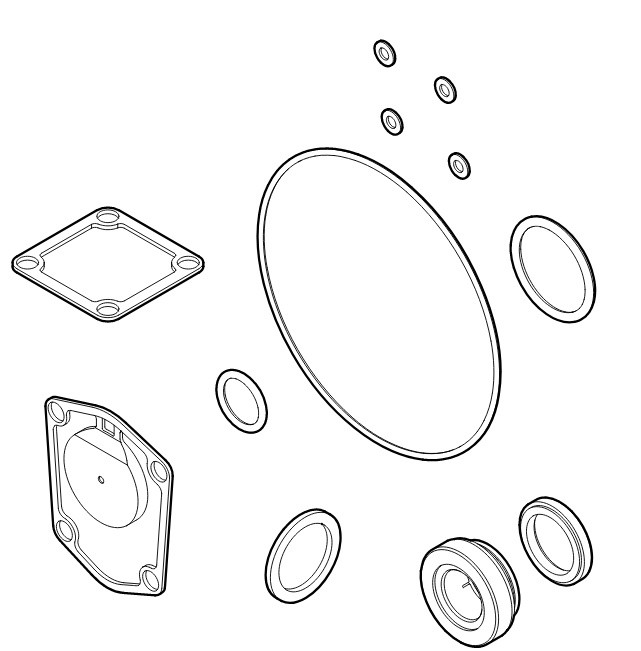 Zestaw uszczelek, Stihl VB030071610