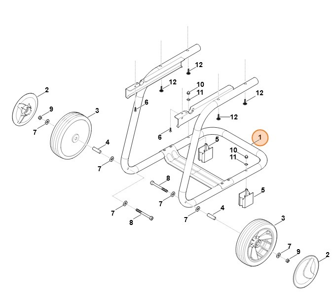 Stelaż rurowy, Stihl 60137032300