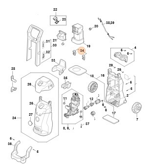 Pokrywka, Stihl RE027008910