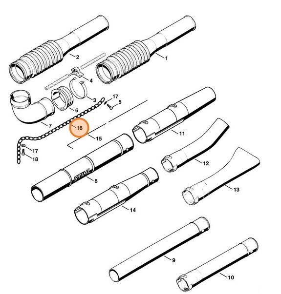Łańcuch 1,3 m, Stihl 42027178100