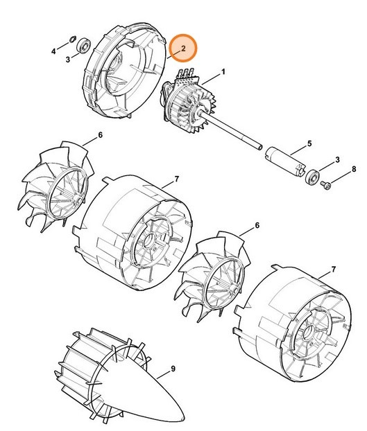 Stożek wlotu, Stihl 48537611100