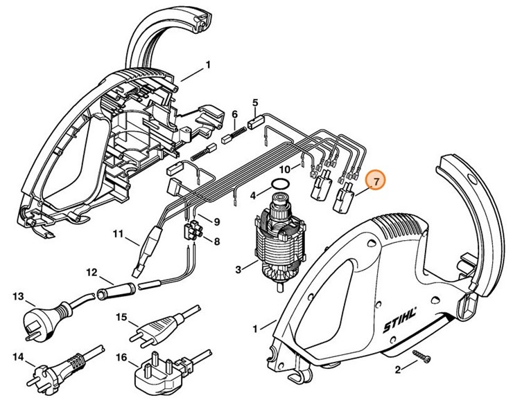 Przełącznik, Stihl 60104350305