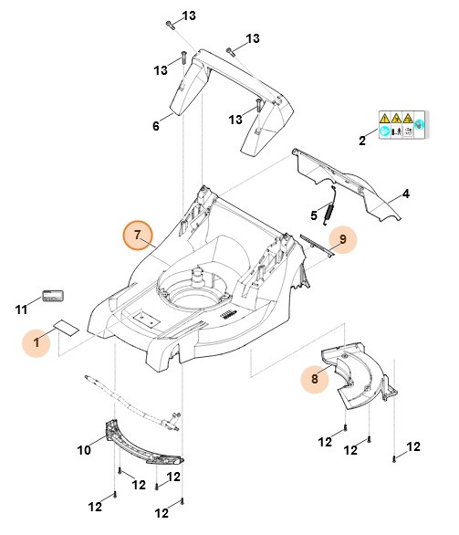 Obudowa, Stihl 63387008592