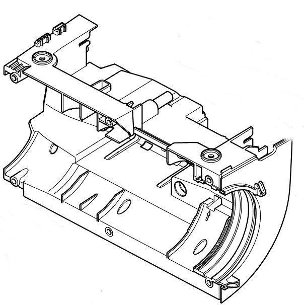 Połowa korpusu silnika, Stihl BA036023800