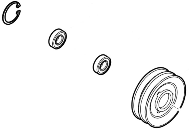 Podwójne koło pasowe, Stihl 62907002521