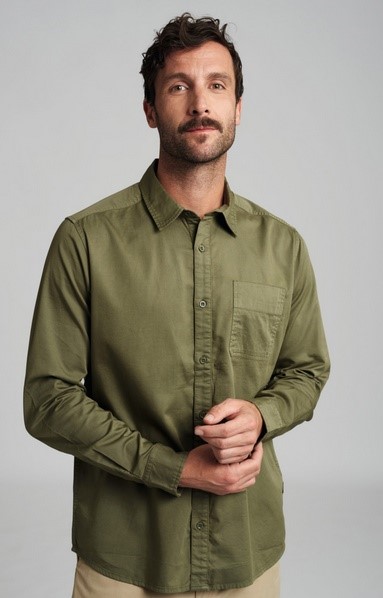 Koszula LYOCELL - zielona, 04214003148, 04214003152, 04214003156, 04214003160, 04214003164, 04214003168