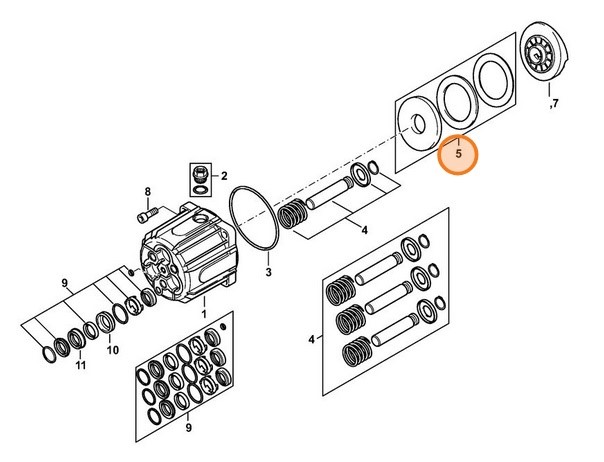 Łożysko igłowe, Stihl 47887642301