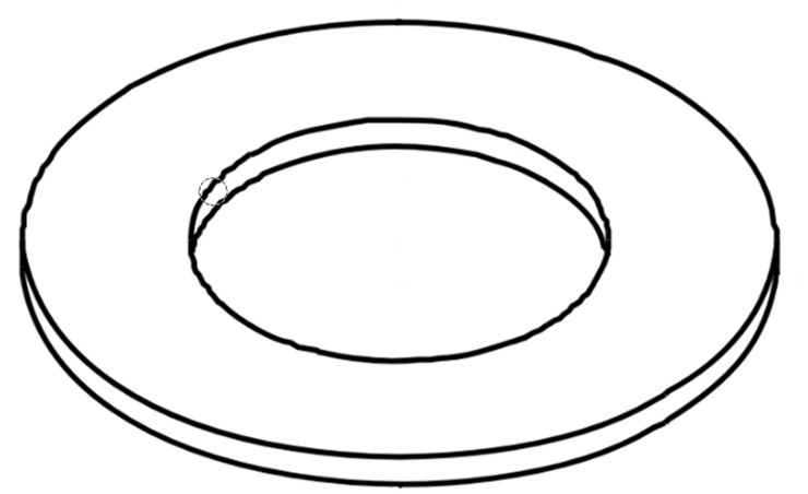Podkładka koła pasowego, Orec 0360-52200