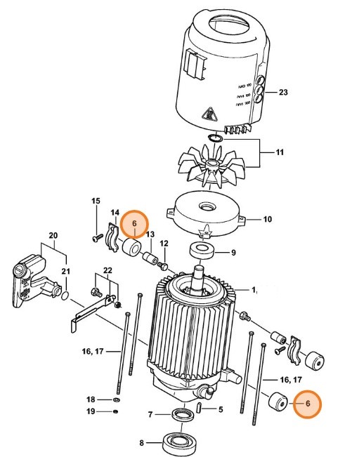 Amortyzator, Stihl 47886024300