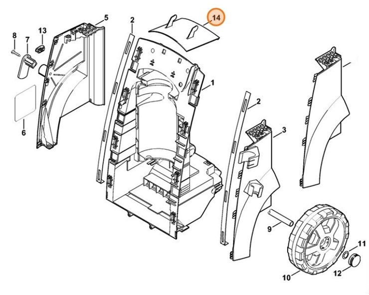 Płyta, Stihl 47686027400