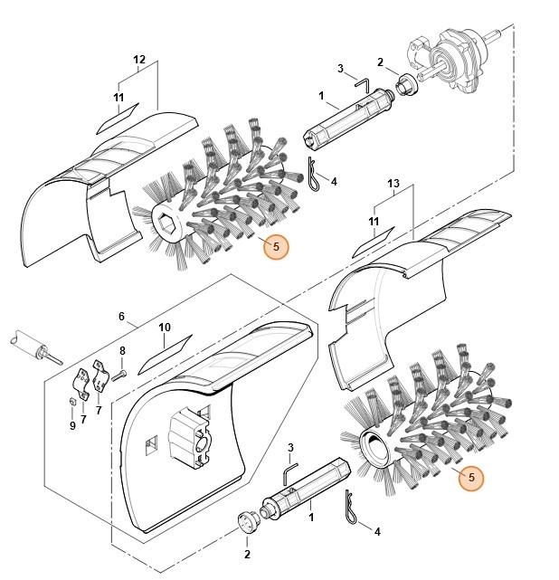 Szczotka, Stihl 46017301700