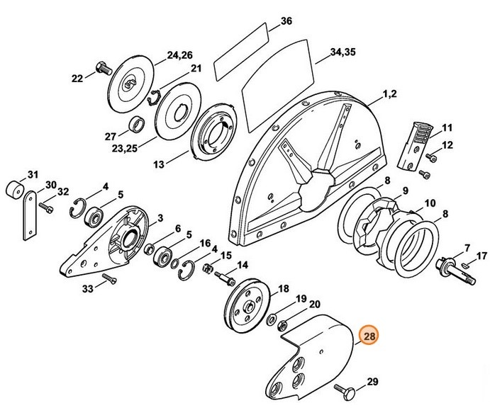 Osłona, Stihl 42237008100