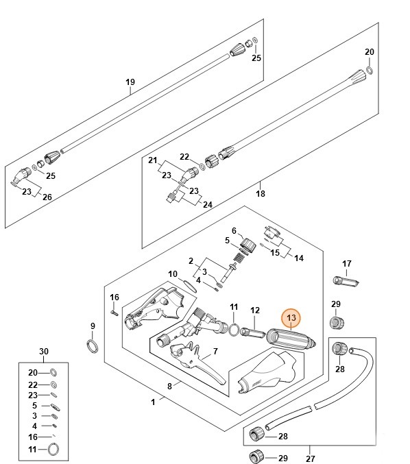 Rękojeść, Stihl 42555021900