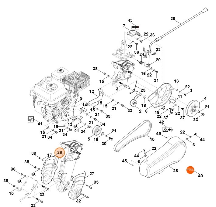 Pokrywa, Stihl 62507173601