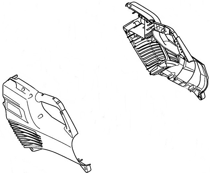Korpus rękojeści, Stihl 45237901004
