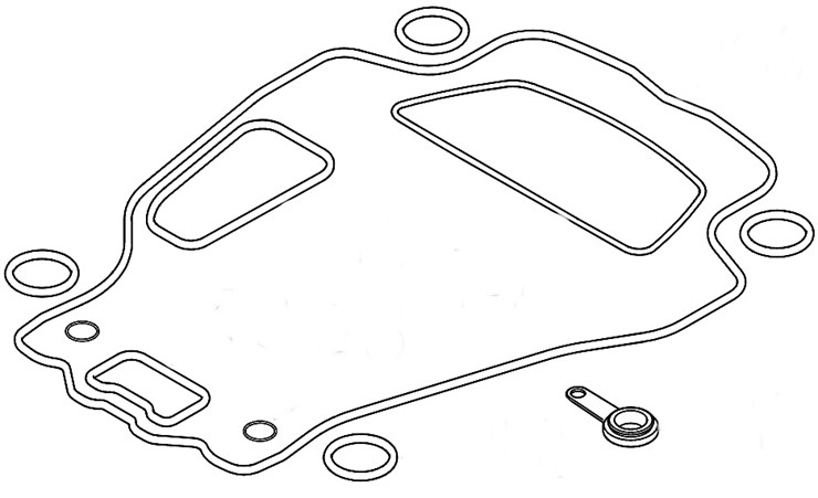 Zestaw uszczelek, Stihl IA010071601