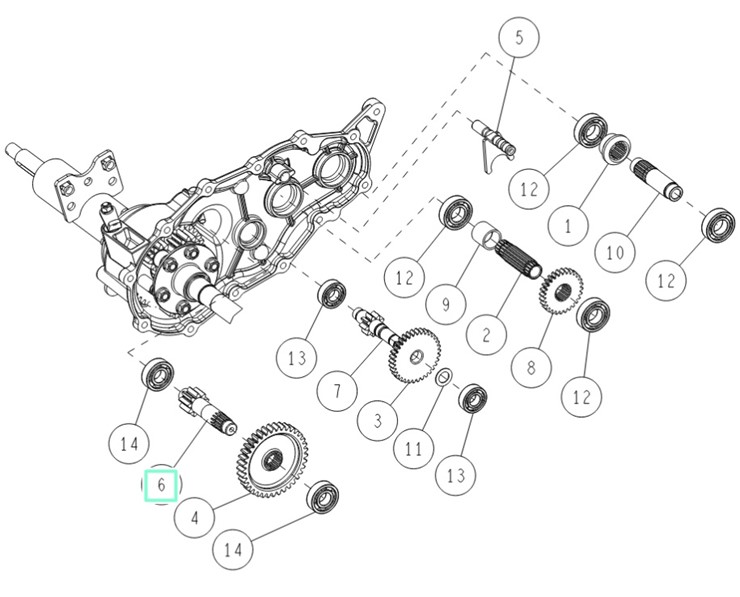 Oś, Orec 0207-02700
