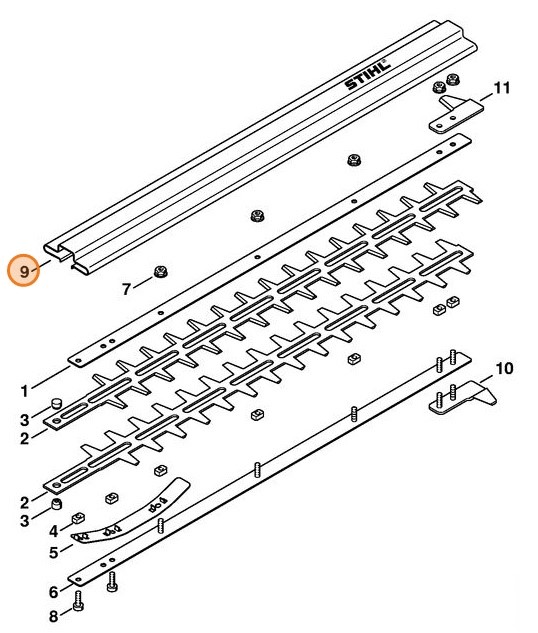 Osłona noża, Stihl 42307909200