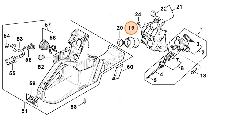 Krzywka, Stihl 11471412200