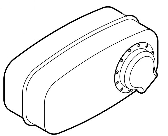 Zestaw tłumika, Stihl 61400071005