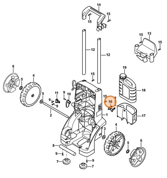 Mocowanie, Stihl 47887915401