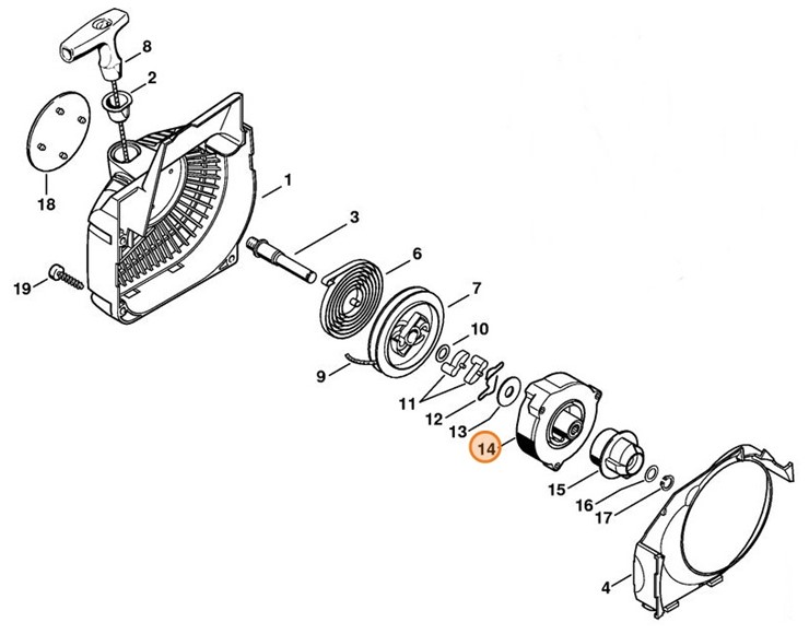 Zabierak, Stihl 11231952000