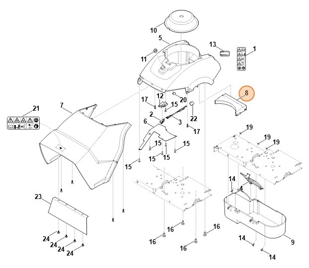 Prowadnica, Stihl 60127019000