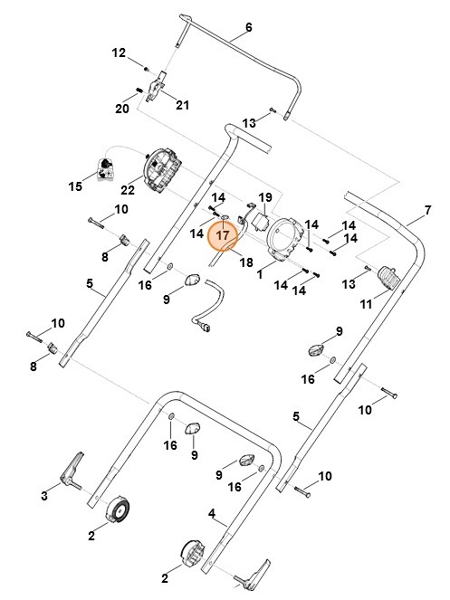 Zaczep przewodu, Stihl 62914481300