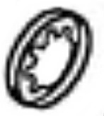 Pierścień zębaty 25x0,5, Stihl 94516212935