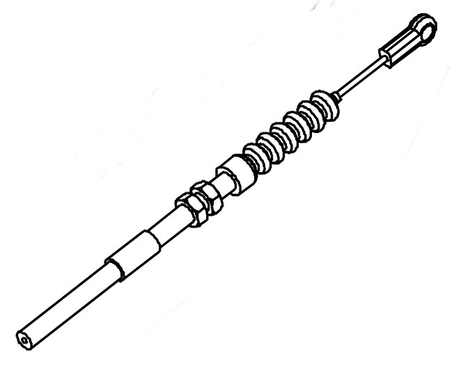 Przewód hamulcowy gumowy ostrze, Orec 0284-71110