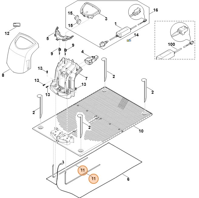 Pałąk, Stihl 63097630400