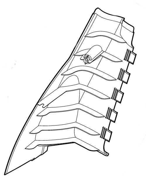 Osłona prawa, Stihl 61407060725