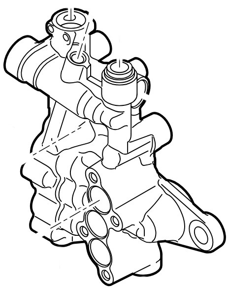 Blok zaworowy, Stihl RE017004602