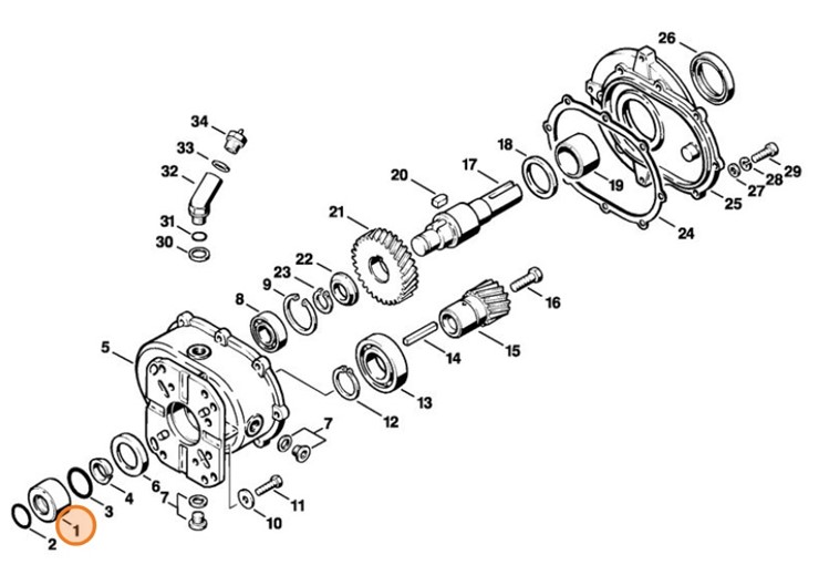 Tulejka, Stihl 47107043200