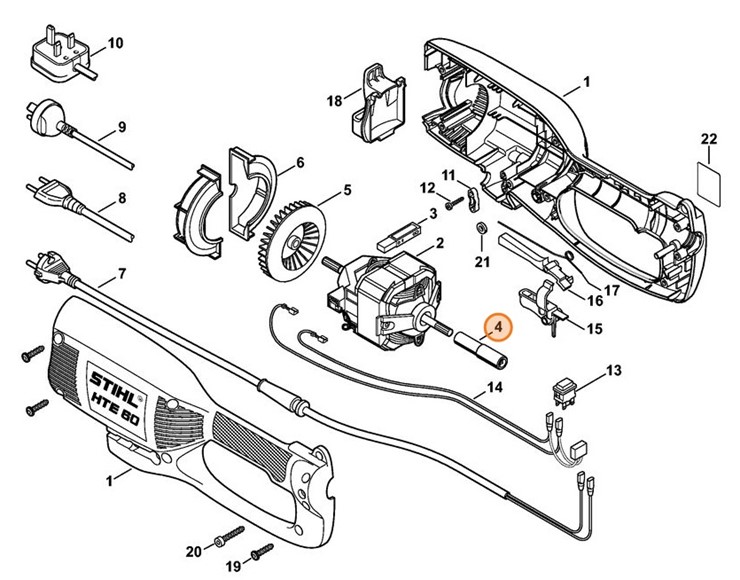 Adapter, Stihl 48107107600