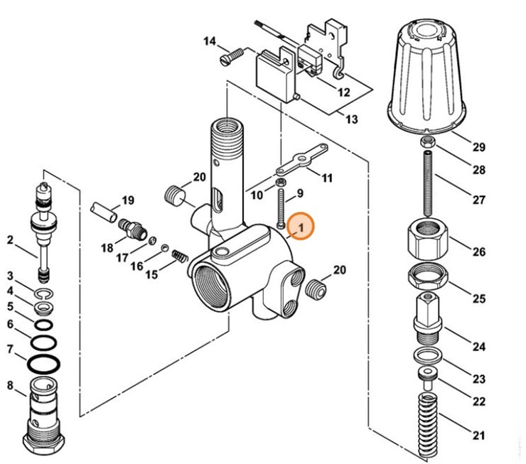 Obudowa, Stihl 47475110100