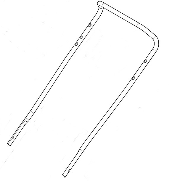 Górna część uchwytu kierującego, Stihl 63387635003