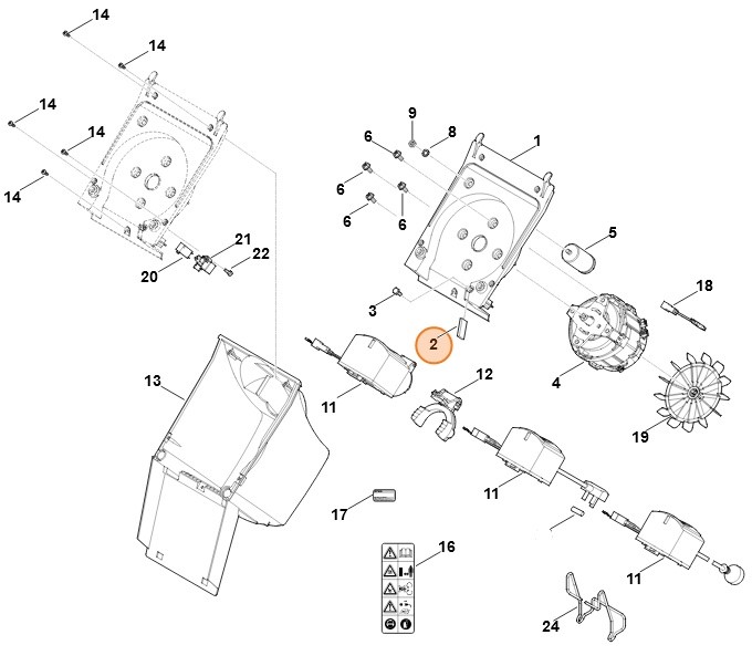 Listwa, Stihl 60077036300