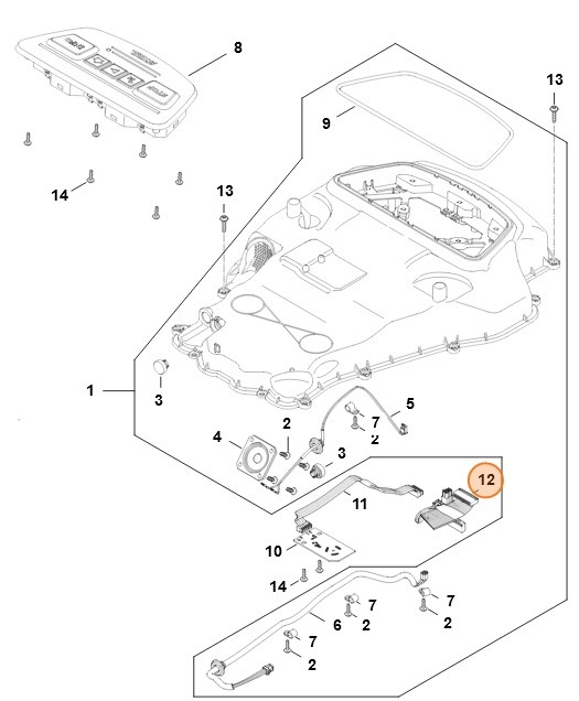 Kabel, Stihl IA014400305
