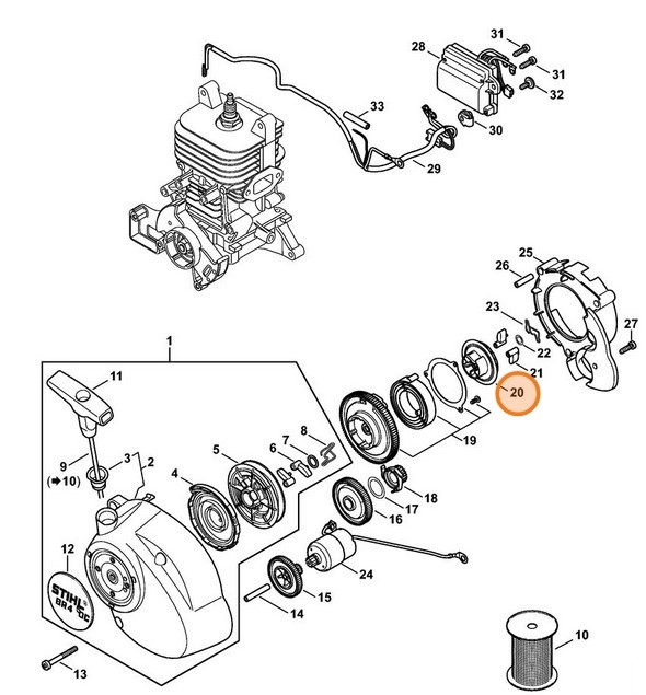 Zabierak, Stihl 42441952000