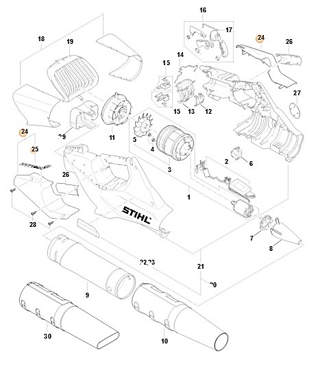 Osłona, Stihl BA027905101