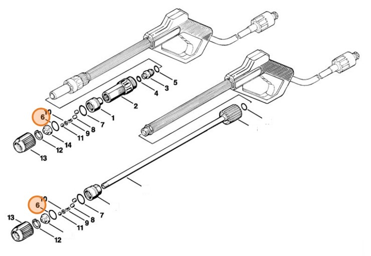Okrągły pierścień uszczelniający 25x2, Stihl 96459457728