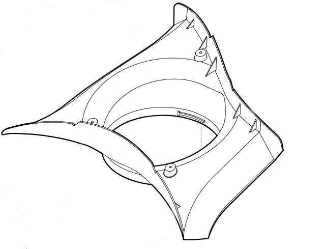 Pokrywa kanału powietrza, Stihl 61700873000