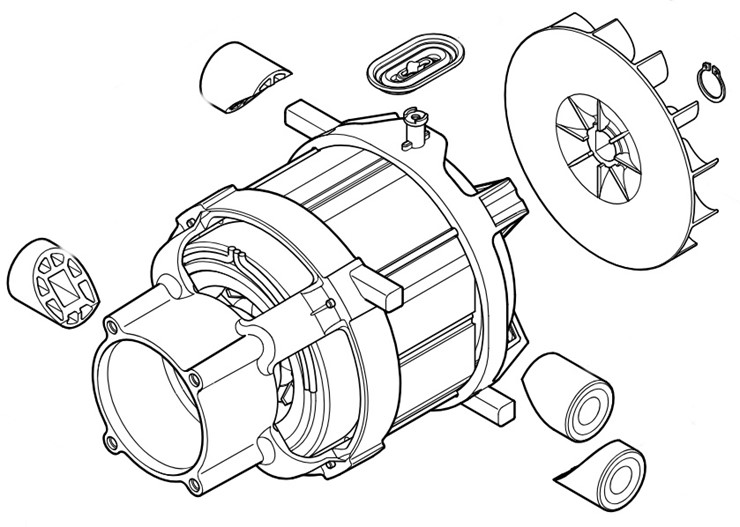 Silnik elektryczny, Stihl 49506000226